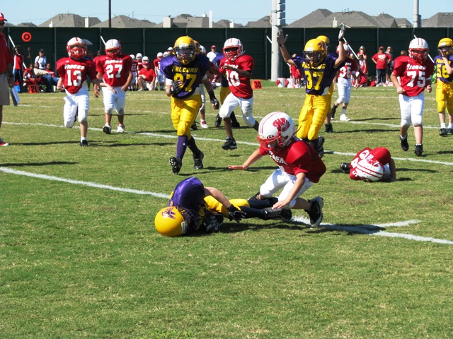 Falcons vs Tigers October 25, 2008 Touchdown